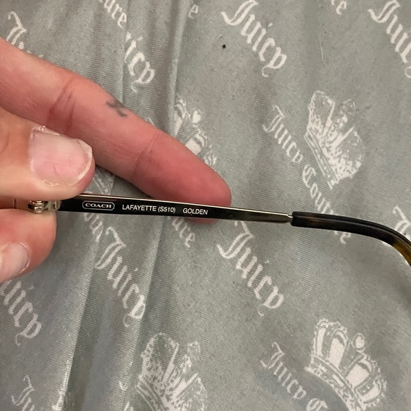 Coach Dark Lens Aviator Sunglasses - Picture 7 of 9